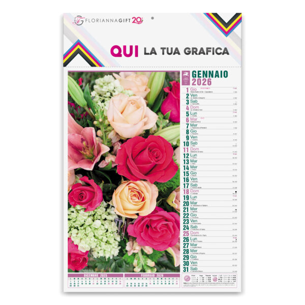 Calendario Illustrato FIORI