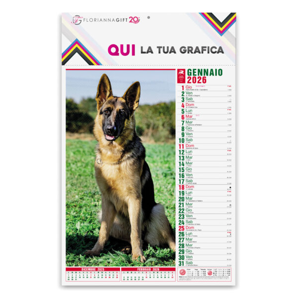 Calendario Illustrato CANI E GATTI