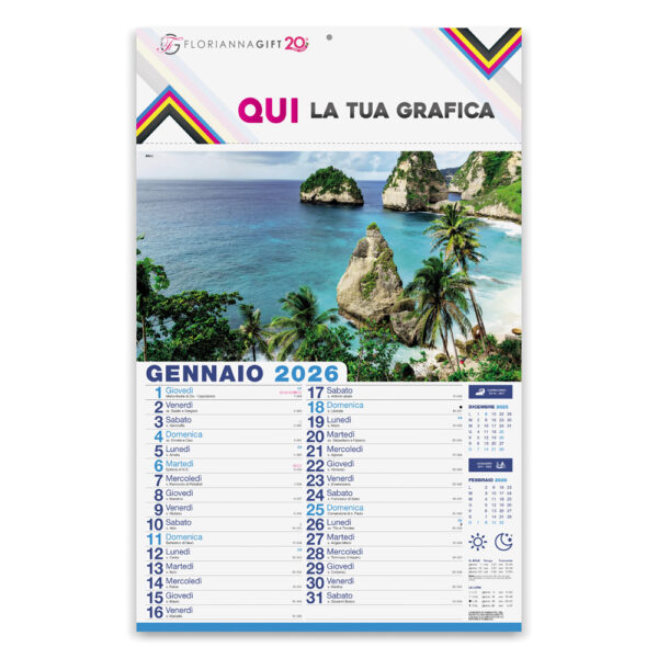 Calendario Illustrato PAESAGGI