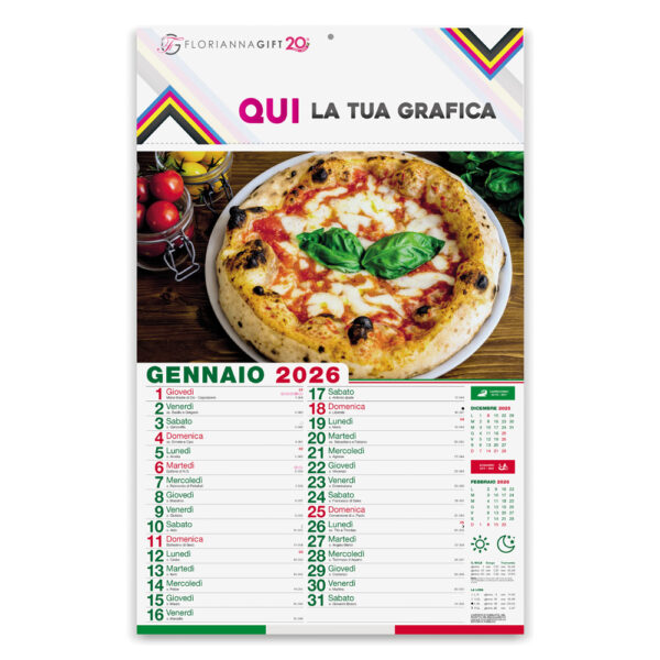 Calendario Illustrato PIZZA