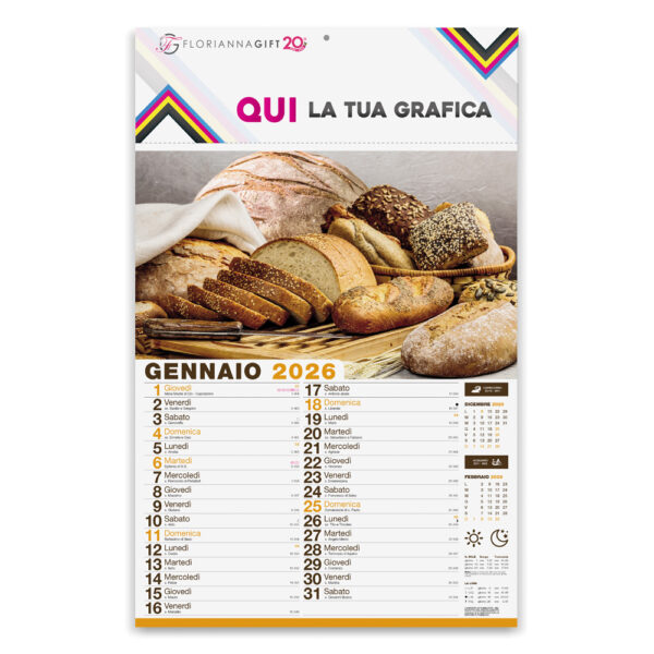 Calendario Illustrato PANE E PASTA