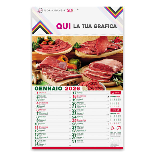 Calendario Illustrato CARNE