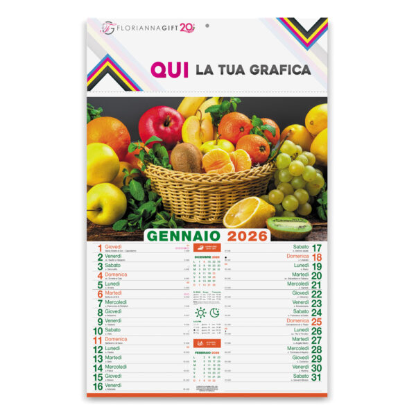 Calendario Illustrato FRUTTA