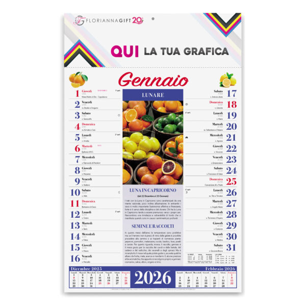 Calendario Illustrato ORTO E GIARDINO