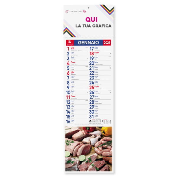 Calendario Silhouette CARNI