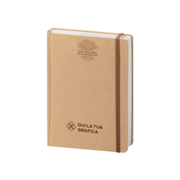 Agenda Giornaliera ECO 15X21 con elastico