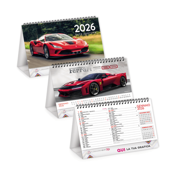 Calendario da tavolo AUTO SPORTIVE