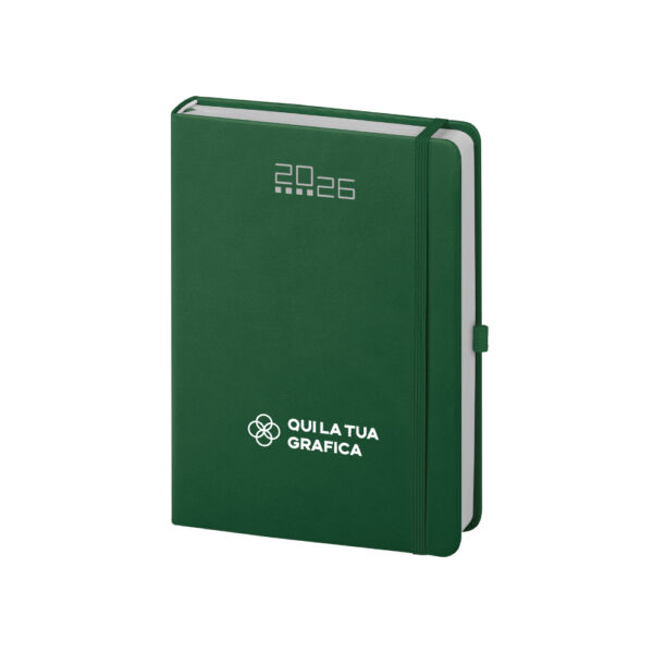 Agenda Giornaliera 15X21 con elastico e portapenna