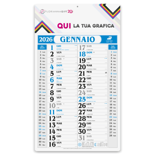 Calendario Olandese GIGANTE