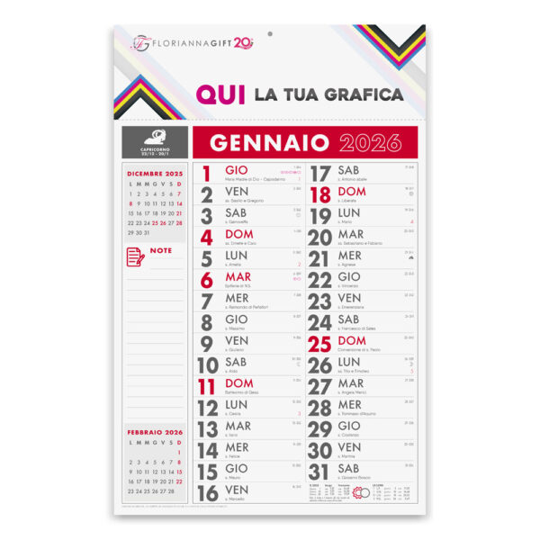 Calendario Olandese NOTES
