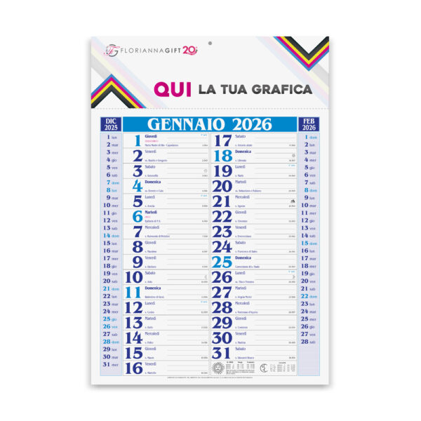 Calendario Olandese MEDIO