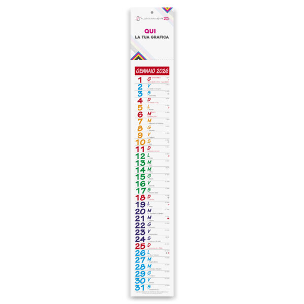 Calendario Silhouette Mini COLOR