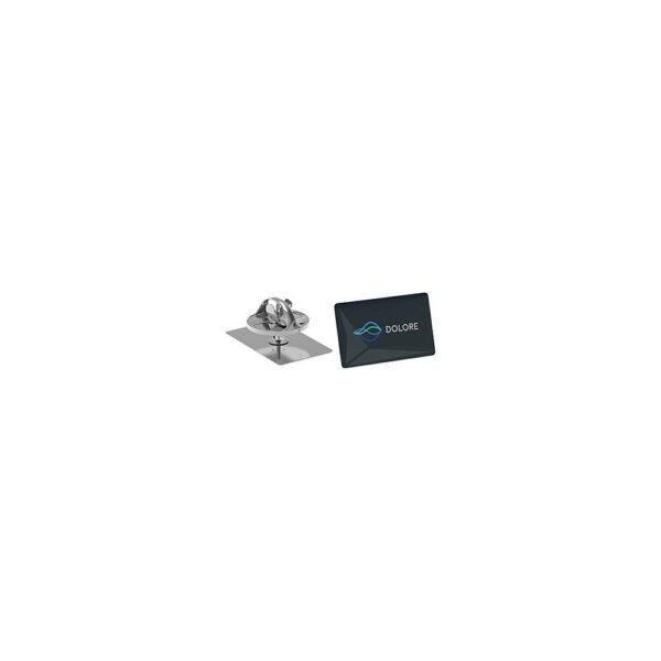 Pin Slim Rectangular 19x11 mm
