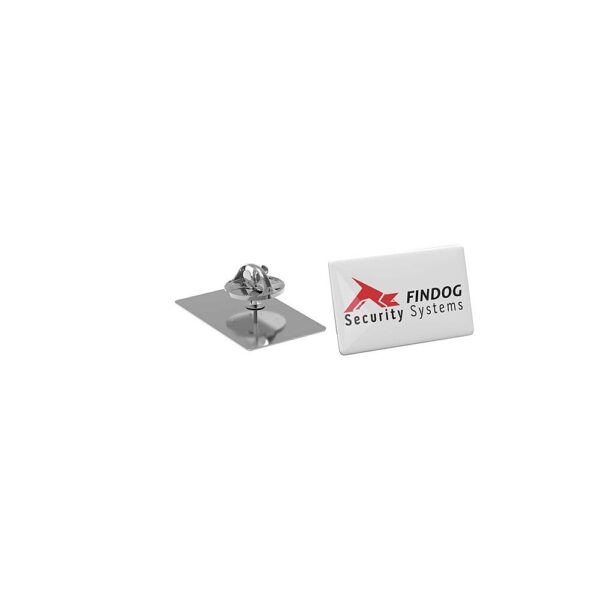 Pin Slim Rectangular 30x18 mm