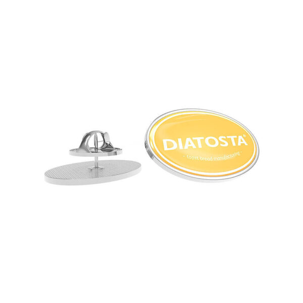 Pin Metal Oval 28x18 mm