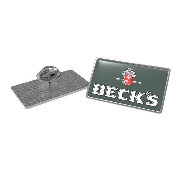 Pin Metal Rectangular 30x18 mm
