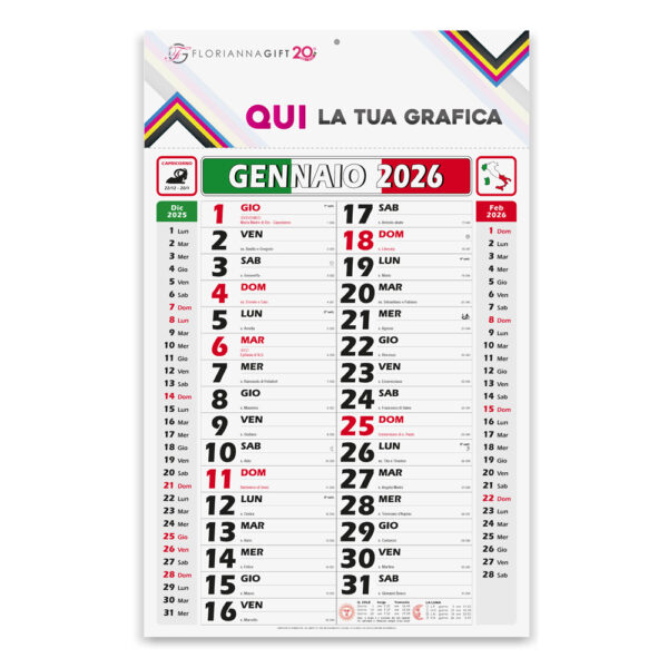 Calendario Olandese ITALY