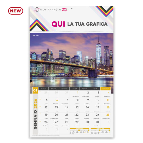 Calendario Illustrato CITTA' DI NOTTE