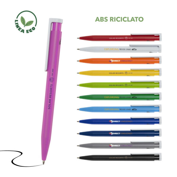 Penna in plastica riciclata Unix