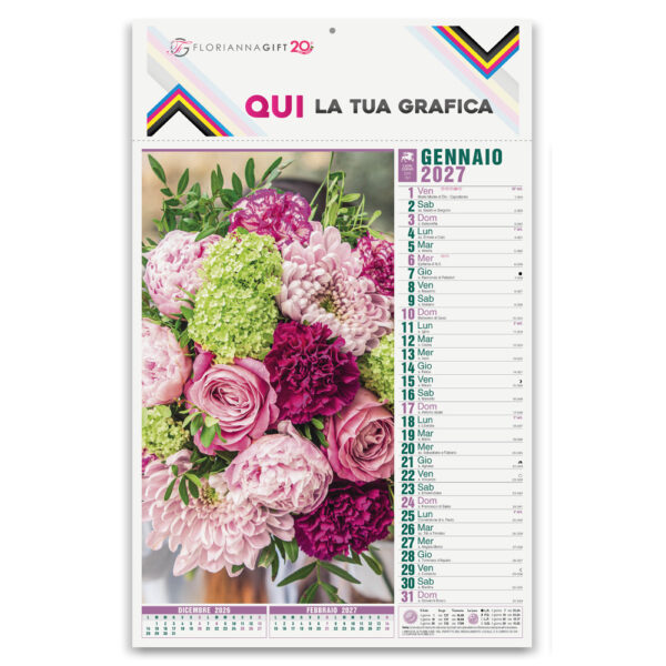 Calendario Illustrato FIORI