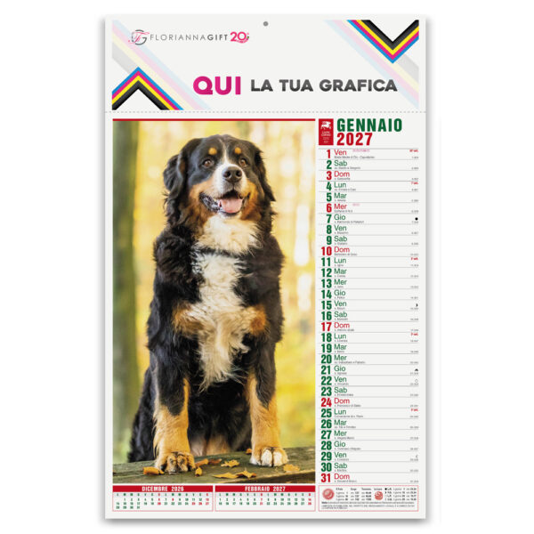 Calendario Illustrato CANI E GATTI