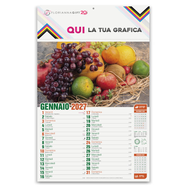 Calendario Illustrato FRUTTA