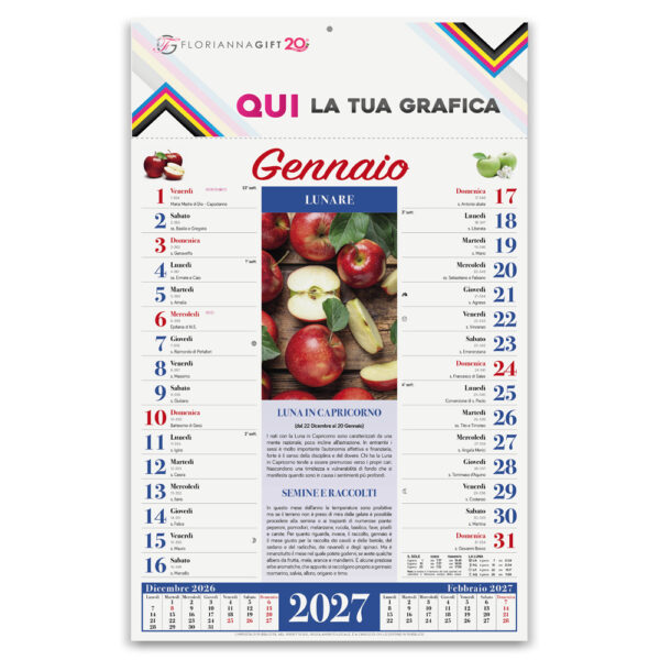 Calendario Illustrato ORTO E GIARDINO
