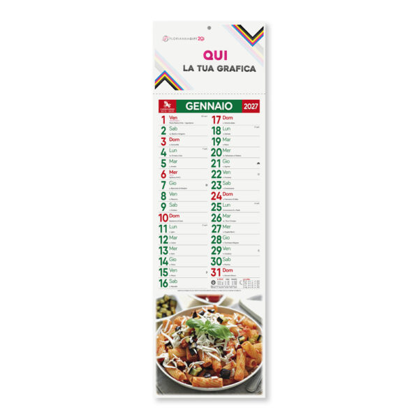 Calendario Silhouette GASTRONOMIA