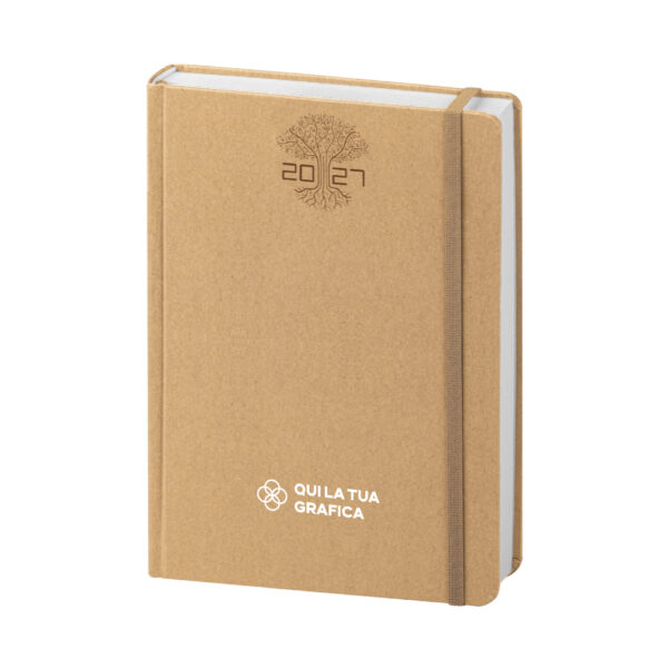 Agenda Giornaliera ECO 15X21 con elastico