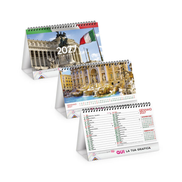 Calendario da tavolo CITTA' D'ITALIA