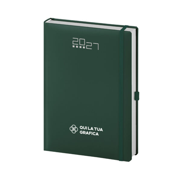 Agenda Giornaliera 15X21 con elastico e portapenna