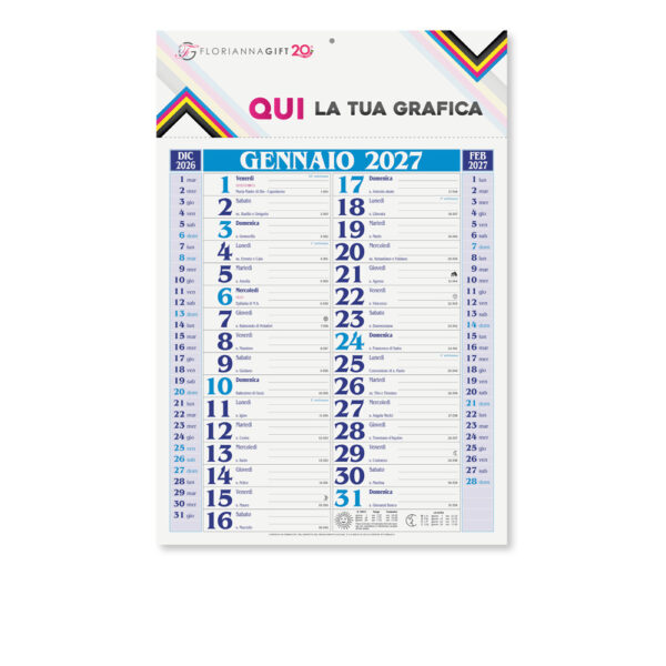 Calendario Olandese MEDIO