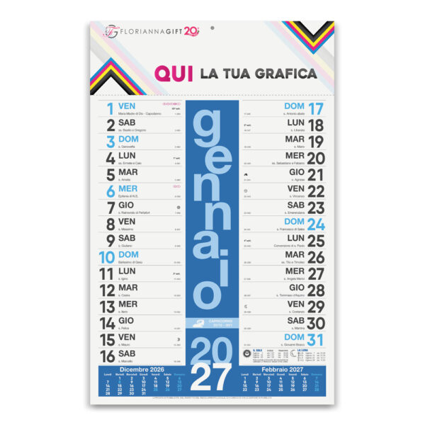 Calendario Olandese COLORS