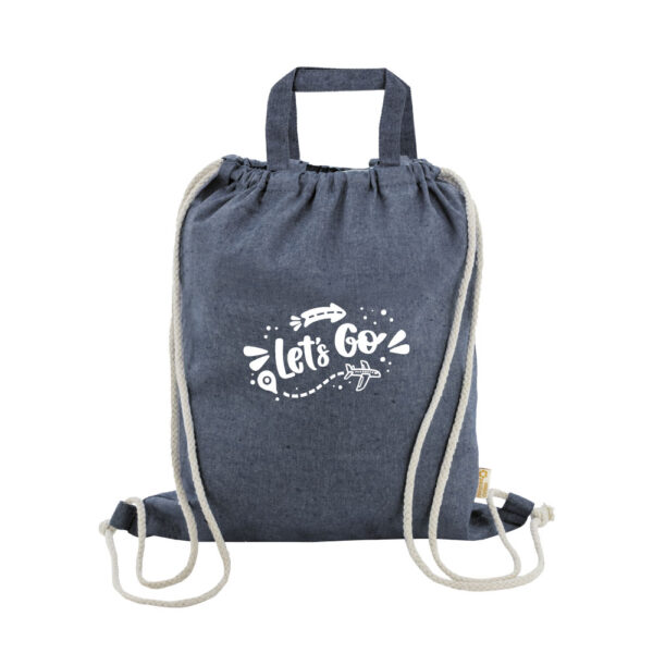 Borsa-zaino Agra in denim