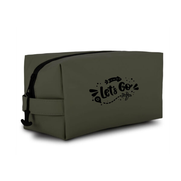 Beauty Case Olive in PU