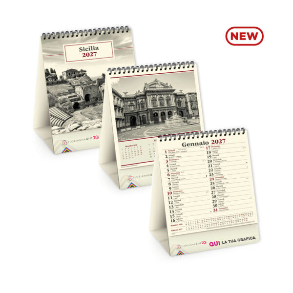 Calendario da tavolo Sicilia