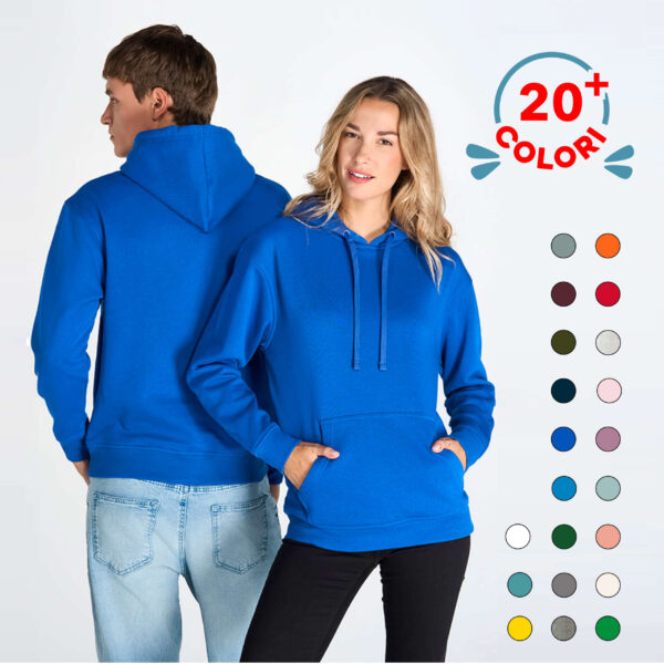 Felpa Unisex con cappuccio JT