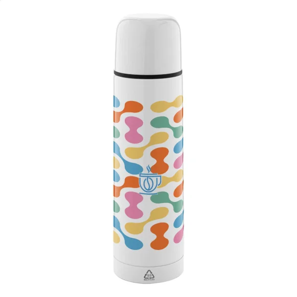 Thermos in acciaio inox riciclato 500 ml