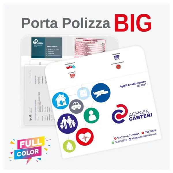 Porta Polizza BIG Full Color